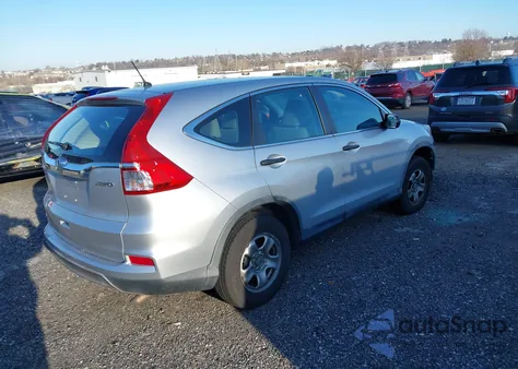2015 Honda Cr-V Lx from USA, damaged, VIN 5J6RM4H38FL001657